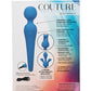 Couture Collection Body Wand Vibrator Kit - Blue