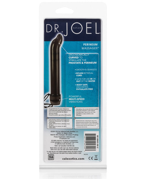 Dr Joel Kaplan 6.5" Perineum Massager - Black