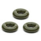 Sport Fucker Chubby Cockring Pack of 3 - Army Green