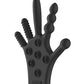 Shots Fistit Silicone Stimulation Glove - Black