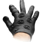 Shots Fistit Silicone Stimulation Glove - Black