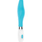 Shots Luminous Athamas Silicone 10 Speed Vibrator - Turquoise