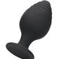 Shots Ouch Rippled Butt Plug Set - Black