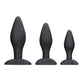 Shots Ouch Apex Butt Plug Set - Black