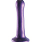 Shots Ouch 7" Big Dildo | Curvy G-Spot Realistic Dildo | Metallic Purple Suction Cup Dildo