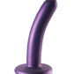 Shots Ouch 5" Big Dildo | Smooth G-Spot Large Dildo | Metallic Purple Suction Cup Dildo