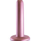 Shots Ouch 5" Big Dildo | Smooth G-Spot Realistic Dildo | Silicone Rose Gold Suction Cup Dildo