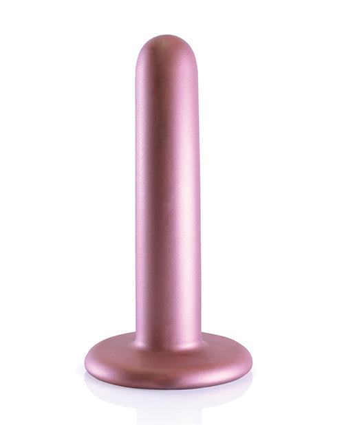 Shots Ouch 5" Big Dildo | Smooth G-Spot Realistic Dildo | Silicone Rose Gold Suction Cup Dildo