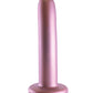 Shots Ouch 6" Big Dildo | Smooth G-Spot Realistic Dildo | Silicone Rose Gold Suction Cup Dildo