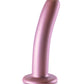 Shots Ouch 6" Big Dildo | Smooth G-Spot Realistic Dildo | Silicone Rose Gold Suction Cup Dildo