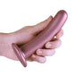 Shots Ouch 6" Big Dildo | Smooth G-Spot Realistic Dildo | Silicone Rose Gold Suction Cup Dildo