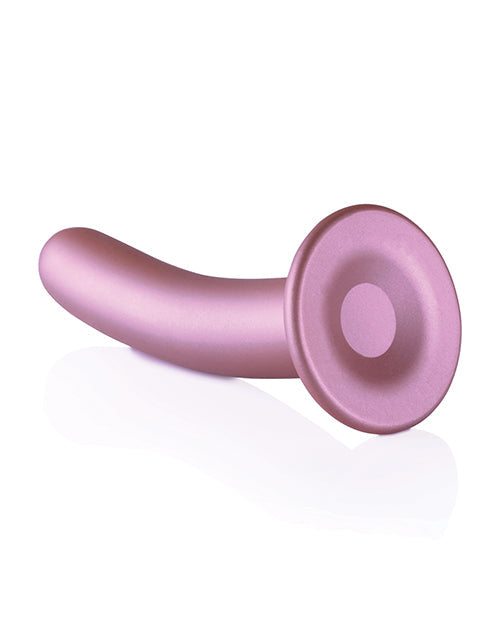 Shots Ouch 7" Big Dildo | Smooth G-Spot Realistic Dildo | Rose Gold Suction Cup Dildo