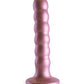 Shots Ouch 5" Big Dildo | Beaded G-Spot Large Dildo | Rose Gold Suction Cup Dildo