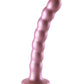 Shots Ouch 6.5" Big Dildo | Beaded G-Spot Large Dildo | Rose Gold Suction Cup Dildo