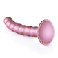 Shots Ouch 6.5" Big Dildo | Beaded G-Spot Large Dildo | Rose Gold Suction Cup Dildo