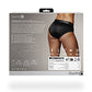 Shots Ouch Vibrating Strap On High-Cut Brief - Black M/L