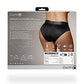 Shots Ouch Vibrating Strap On High-Cut Brief - Black XL/XXL