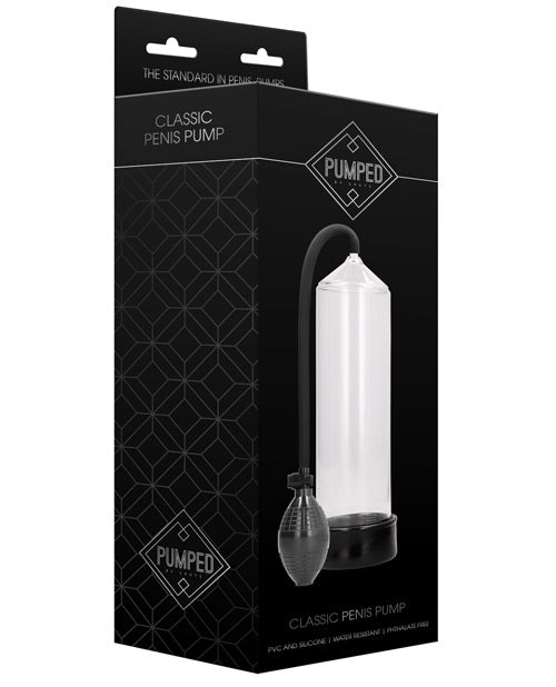 Shots Pumped Classic Penis Pump - Transparent