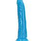 Shots RealRock 7" Big Dildo | Slim Blue Realistic Dildo | Glow in the Dark Suction Cup Dildo