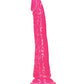 Shots RealRock 7" Big Dildo | Slim Pink Realistic Dildo | Glow in the Dark Suction Cup Dildo