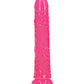 Shots RealRock 7" Big Dildo | Slim Pink Realistic Dildo | Glow in the Dark Suction Cup Dildo