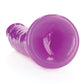 Shots 10" Big Dildo | Slim Glow in the Dark Realistic Dildo | Neon Purple Suction Cup Dildo