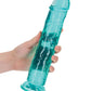 Shots RealRock Realistic Dildo | Crystal Clear 10" Big Dildo | Straight Suction Cup Dildo