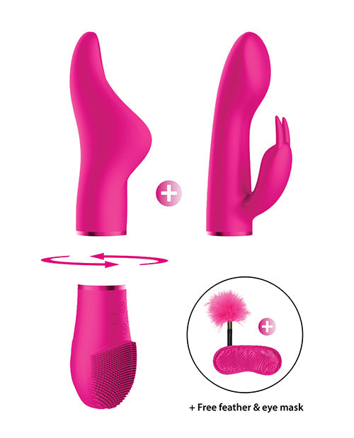 Shots Rabbit Vibrator | Switch Pleasure Kit 1 Clit Vibrator | Pink G Spot Vibrator | Best Vibrator for Women