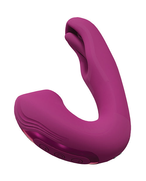 Shots Vive Yuna Dual Action Airwave Vibrator & G-Spot Stimulator - Pink