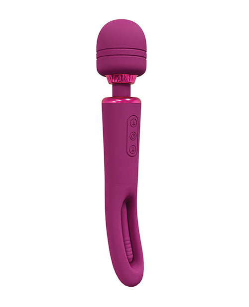 Shots Vive Clit Vibrator | Kiku Double Ended Wand Vibrator | Pink G-Spot Vibrator Stimulator