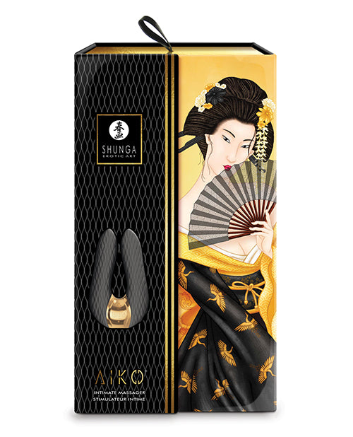 Shunga Aiko Intimate Massager - Black