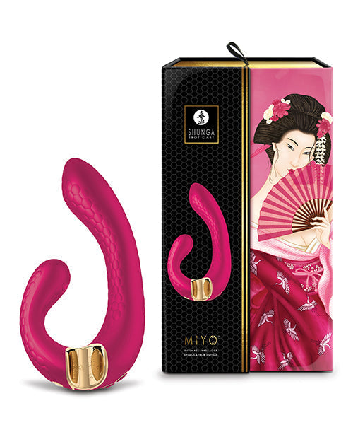 Shunga Miyo Intimate Massager - Raspberry