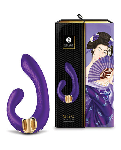 Shunga Miyo Intimate Massager - Purple