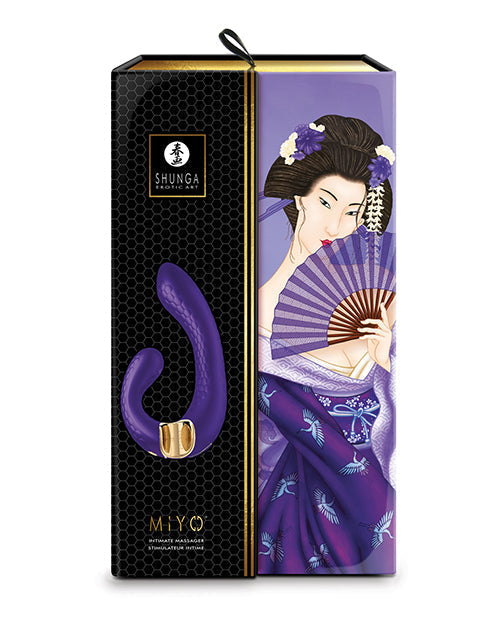 Shunga Miyo Intimate Massager - Purple