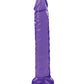 Selopa Slimplicity Realistic Dildo | Purple 5" Big Dildo | Latex-Free Large Dildo | Slim Basic Dildo