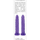 Selopa Slimplicity Realistic Dildo | Purple 5" Big Dildo | Latex-Free Large Dildo | Slim Basic Dildo