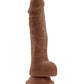 Selopa 6" Big Dildo | Lifelike Realistic Dildo | Dark Suction Cup Dildo with Balls