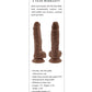 Selopa 6" Big Dildo | Lifelike Realistic Dildo | Dark Suction Cup Dildo with Balls