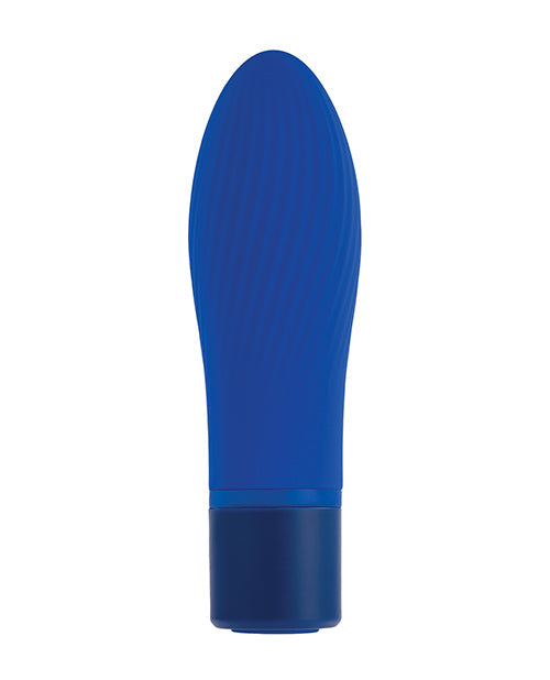 Selopa Bullet Vibrator | Cobalt Cutie Small Vibrator | Blue Tapered Tip | Textured Shaft | Best Vibrator for Women