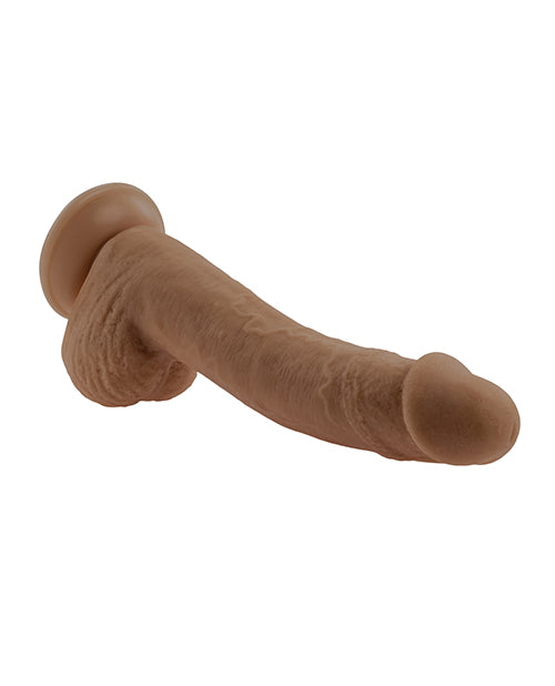 Selopa Natural Suction Cup Dildo | Feel 7" Big Dildo | Flexskin Dark Realistic Dildo