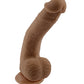 Selopa Natural Suction Cup Dildo | Feel 7" Big Dildo | Flexskin Dark Realistic Dildo