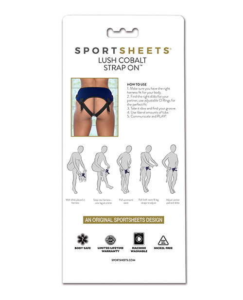 Sportsheets Strap On - Cobalt