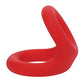 Tantus Uplift Silicone C Ring - Crimson