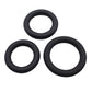 Gender Fluid Clincher Tension Ring Set - Black