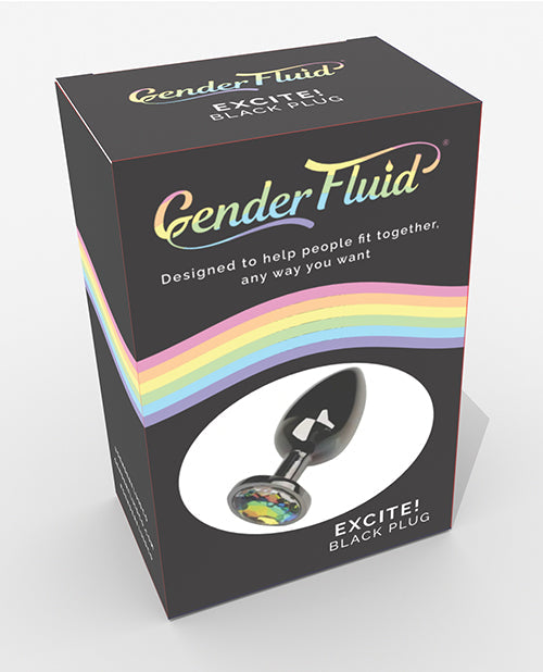 Gender Fluid Excite! Plug - Black