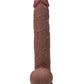 Get Lucky 11" Big Dildo | Real Skin Realistic Dildo | Light Brown Large Dildo | Waterproof Giant Dildo