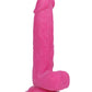 Get Lucky Large Dildo | Mr Pink Dildo | 7.5" Big Dildo | Dual Layer Suction Cup Dildo