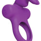 VeDO Frisky Bunny Rechargeable Vibrating Ring - Perfectly Purple