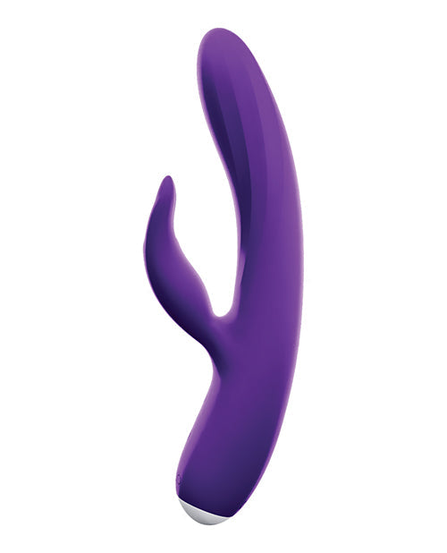 VeDO Thumper 10 Clit Vibrator | Bunny Waterproof Dual G Spot Vibrator | Deep Purple Best Vibrator for Women