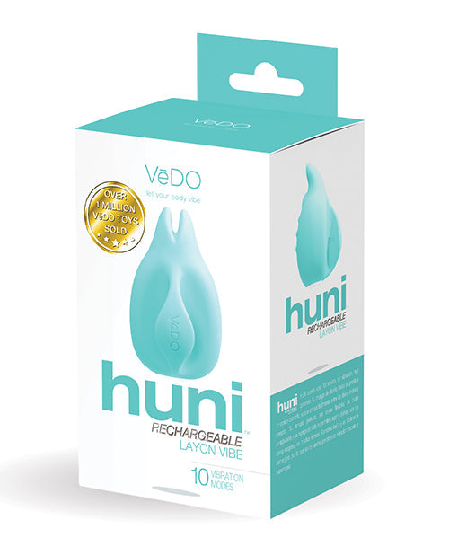 VeDO Huni Rechargeable Layon Vibe - Tease Me Turquoise